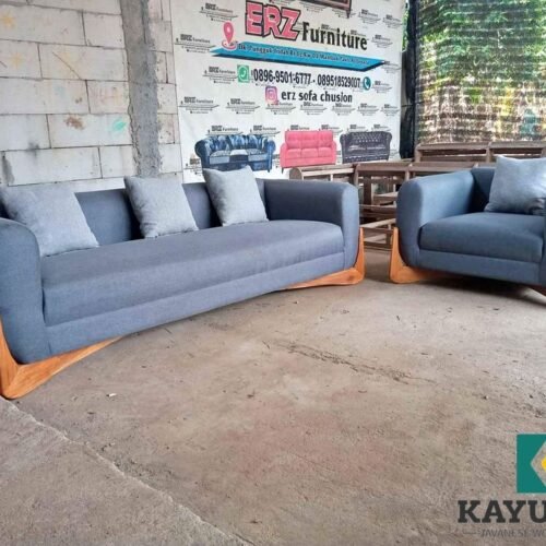 Sofa Tamu Mewah Modern Busa Empuk